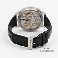 A. Lange & Söhne Zeitwerk on leather