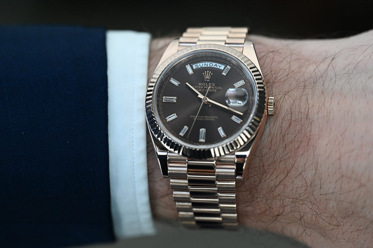 The Rolex Day-Date 40 228235: A Masterpiece of Luxury, Precision and Elegance