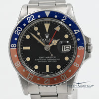Rolex GMT Master Pepsi ref: 1675 from 1975
